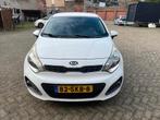 Kia Rio 1.2 I 5DRS 2011 Wit, Auto's, Kia, Voorwielaandrijving, Zwart, Wit, Leder