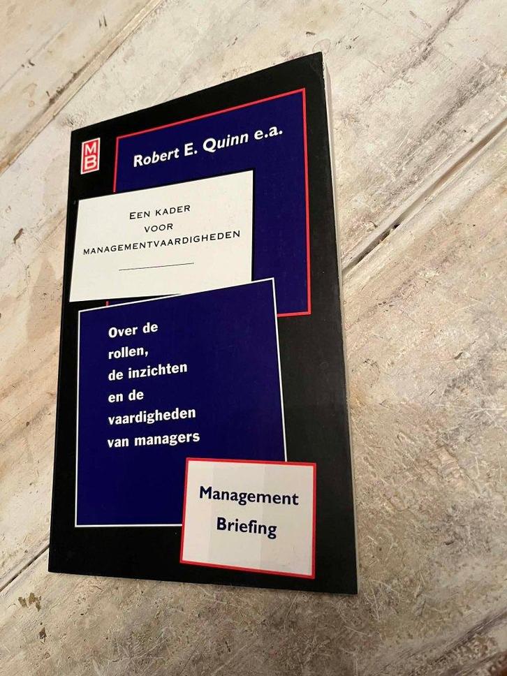 Een kader voor managementvaardigheden, Boeken, Psychologie, Zo goed als nieuw, Ophalen of Verzenden