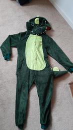 Draak onesie maat 104 - 120, dino, krokodil, draken, Ophalen of Verzenden, Gebruikt, Jongen of Meisje