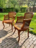Koppel franse stoeltjes met webbing, Antiek en Kunst, Antiek | Meubels | Stoelen en Banken, Ophalen