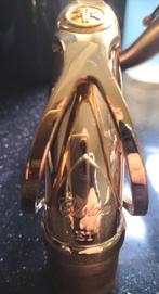 Yamaha 62/Custom. Hals E1 upgrade. Brons/geel/koper- kleurig, Muziek en Instrumenten, Blaasinstrumenten | Saxofoons, Ophalen of Verzenden