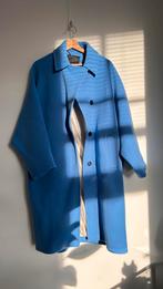 Zara Bright Blue Manteco Coat, Ophalen of Verzenden, Zo goed als nieuw, Maat 38/40 (M), Blauw