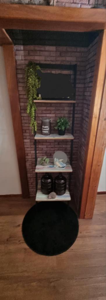 Leuk setje wandrek inclusief accessoires!, Huis en Inrichting, Kasten | Wandmeubels, Gebruikt, Ophalen
