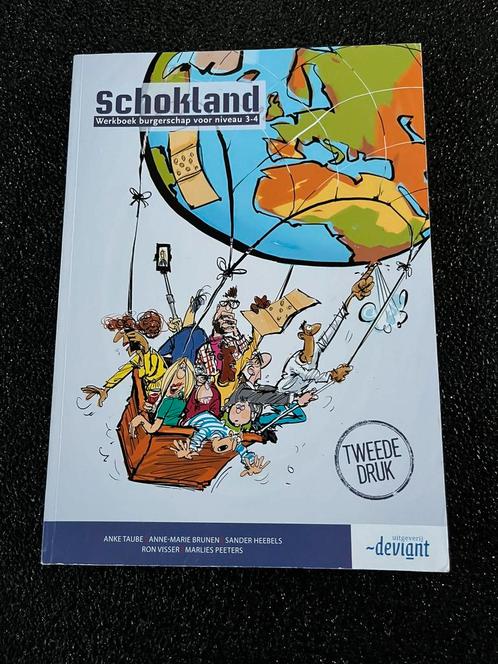 Werkboek burgerschap niveau 3/4 schokland, Boeken, Schoolboeken, Ophalen of Verzenden