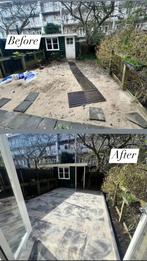 Tuinrenovatie de goedkoopste ! Vandaag starten, Tuin en Terras, Overige typen, Beton, Ophalen of Verzenden, Zo goed als nieuw