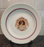 Bord koningin Wilhelmina 1898-1938 / 40 jaar op de troon, Ophalen of Verzenden, Zo goed als nieuw, Nederland, Servies