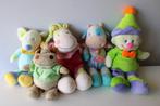 vrolijke knuffels en nijlpaard met trekkoord  muziek, Ophalen of Verzenden, Zo goed als nieuw, Overige typen