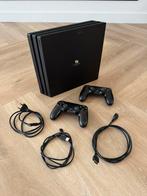 Playstation 4 Pro | 2 V2-controllers | 1TB | z.g.a.n., Spelcomputers en Games, Spelcomputers | Sony PlayStation 4, Met 2 controllers