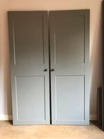 IKEA HAUGA kledingkast grijs onderdele schuifdeuren, planken, Huis en Inrichting, Kasten | Kledingkasten, Ophalen, Gebruikt, 200 cm of meer