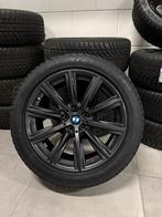Originele set BMW 5 serie G30 Winter wielen 18 inch ZGAN!, 18 inch, Banden en Velgen, Personenwagen, Gebruikt