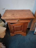 Houten nachtkastje met deur 2 stuks, Ophalen