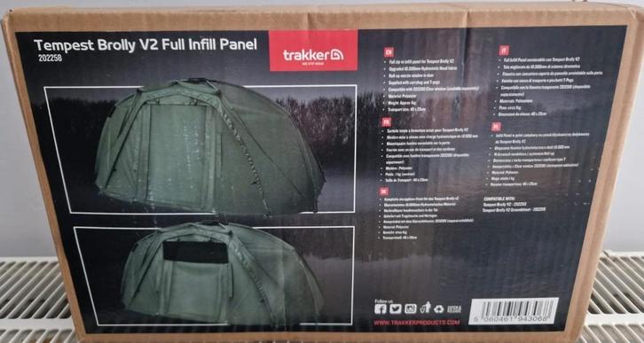 Tempest Brolly V2 Full Infill Panel (NIEUW), Watersport en Boten, Hengelsport | Karpervissen, Nieuw, Overige typen, Ophalen of Verzenden