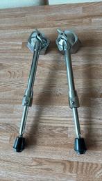 set base drum poten / bassdrum legs / past op elke basedrum, Ophalen of Verzenden, Zo goed als nieuw, Overige soorten