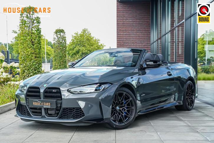 BMW M4 Competition Cabrio 510pk xDrive |M-sport|M-drivers pa, Auto's, BMW, Bedrijf, Te koop, 4-Serie, 360° camera, 4x4, ABS, Achteruitrijcamera
