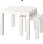 Ikea Lack Nesting Tafel - Gebruikt, Huis en Inrichting, Tafels | Bijzettafels, Ophalen, Gebruikt