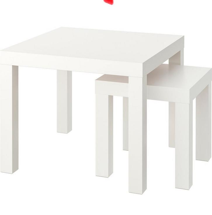 Ikea Lack Nesting Tafel - Gebruikt, Huis en Inrichting, Tafels | Bijzettafels, Gebruikt, Ophalen