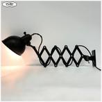 Kaiser iDell Lamp Wandlamp Schaarlamp Model 6852 jaren ’30, Bauhaus Jaren 30 Industrieel vintage Antiek, Gebruikt, Kaiser iDell Model 6852