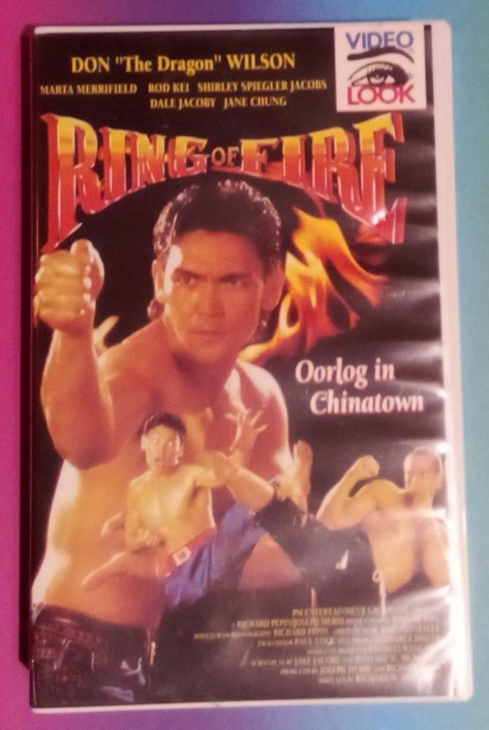 VHS - Ring of Fire, Cd's en Dvd's, VHS | Film, Zo goed als nieuw, Actie en Avontuur, Vanaf 16 jaar, Verzenden