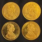 4 munten te koop 4 gouden Oostenrijkste Dukaat (55.85 gram), Postzegels en Munten, Verzenden, Overige landen