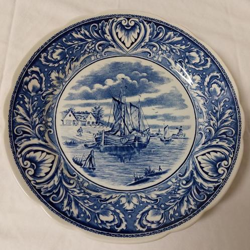 Delftsblauw aardewerken wandbord by Bosch. Prijs 17,95., Antiek en Kunst, Antiek | Wandborden en Tegels, Ophalen of Verzenden