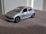 Welly Peugeot 206 netjes bespeeld matchbox formaat, Ophalen of Verzenden, Gebruikt, Auto