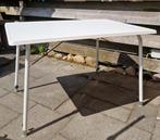 Campingtafel 68100 wit opklapbaar/verstelbaar in hoogte, Ophalen of Verzenden, Zo goed als nieuw, Campingtafel
