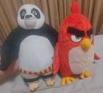 Twee leuke knuffels: Kung Fu Panda & Angry Bird, Kinderen en Baby's, Ophalen, Zo goed als nieuw, Overige typen