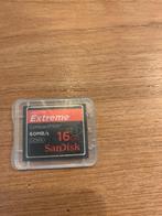 Foto geheugenkaart 16 gb, Audio, Tv en Foto, Fotografie | Geheugenkaarten, Ophalen, Gebruikt, Scandisk, 16 GB