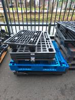 Mooie plastic pallets, Ophalen