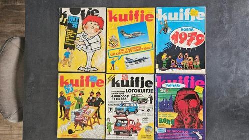 6 St. Kuifje strip-weekbladen uit 1978 en 1979, Boeken, Stripboeken, Gelezen, Meerdere stripboeken, Ophalen of Verzenden