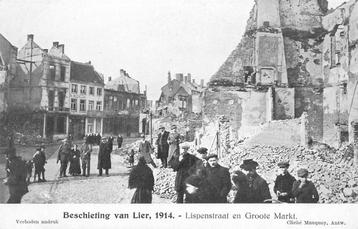 (379-114-041) Lier Beschieting 1914 beschikbaar voor biedingen