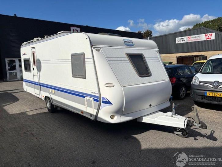 Hobby 560 Exelsior (bj 2007), Caravans en Kamperen, Caravans, Bedrijf, Hobby
