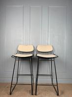 4 HKLiving Wire design barkrukken 67 cm afneembare kussens, Info@hkliving.nl, HKLiving, Met voetsteun, 60 tot 90 cm