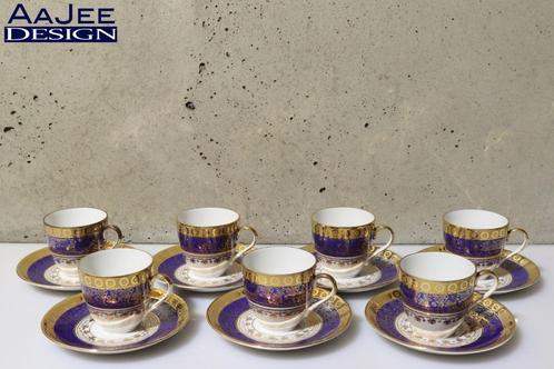 PMR Jaeger & Co. – Kop en schotel (Los) – 7 Sets beschikbaar, Antiek en Kunst, Antiek | Servies los, Ophalen of Verzenden