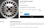 Gezocht: aluminium wielen Mazda 1987, Ophalen, Gebruikt, Mazda
