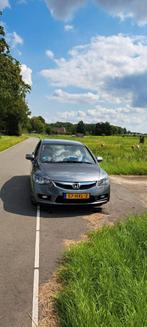 Honda Civic 1.3 Vtec Hybrid 4DR C-tr. 2009 Grijs, Auto's, Honda, 65 €/maand, Zwart, Particulier, 22 km/l