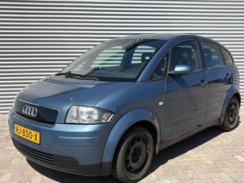 Audi A2 1.4 | Nieuw Binnen | Airco | Elektrische ramen, Auto's, Audi, Bedrijf, Te koop, A2, ABS, Airbags, Alarm, Centrale vergrendeling