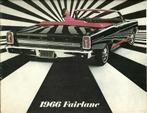 Ford Fairlane convertible 1966 folder, Ophalen of Verzenden, Gelezen, Overige merken
