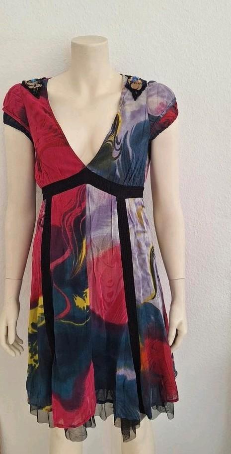 DIDI zomerjurk maat S, Kleding | Dames, Jurken, Zo goed als nieuw, Zwart, Boven de knie, Ophalen of Verzenden