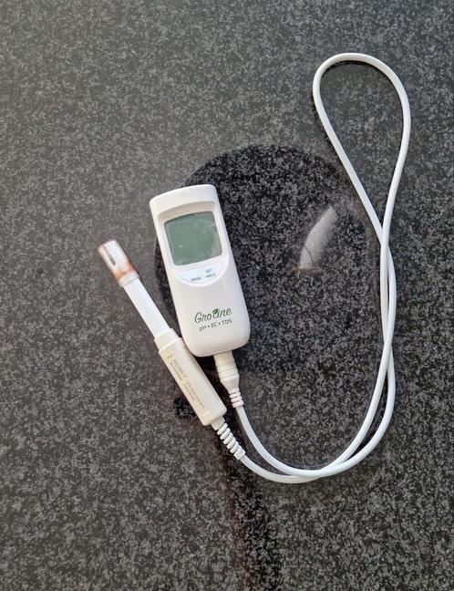 HannaInstruments HI9814 pH/EC/TDS/Temp meter + HI1285-7sonde, Tuin en Terras, Kweekspullen, Zo goed als nieuw, Overige typen, Ophalen of Verzenden