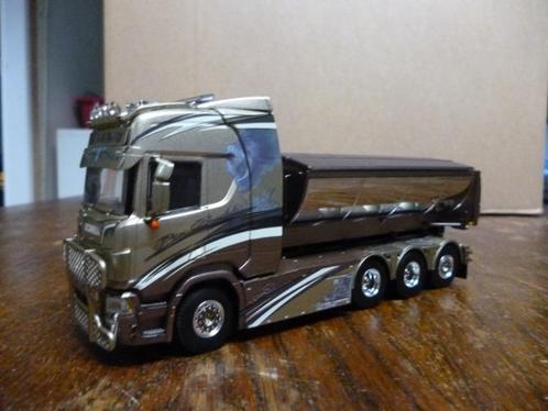WSI Scania met haakarm Per Brodde, Hobby en Vrije tijd, Modelauto's | 1:50, Nieuw, Bus of Vrachtwagen, Wsi, Ophalen of Verzenden