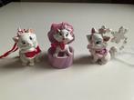 3x originele Disney ornamenten Marie Aristocats, Ophalen, Overige figuren, Zo goed als nieuw, Beeldje of Figuurtje