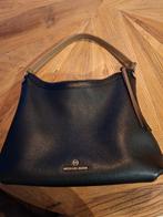 Michael Kors Tas hobo Maeve echt leer zwart, Overige merken, Zwart, Ophalen of Verzenden, Zo goed als nieuw