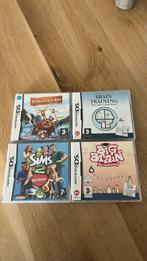 Nintendo DS 4 games, Spelcomputers en Games, Avontuur en Actie, 1 speler, Ophalen of Verzenden, Zo goed als nieuw