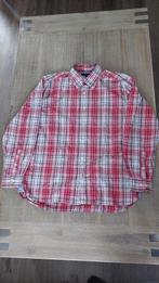 Overhemd Blouse Tommy Hilfiger Maat L Rood geblokt, Tommy Hilfiger, Ophalen of Verzenden, Zo goed als nieuw, Halswijdte 41/42 (L)