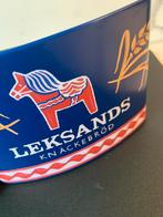 Leksands Knäckebröd Bewaarblik, Ophalen of Verzenden, Zo goed als nieuw, Metaal, Minder dan 50 cm