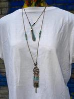 5 x Ibiza ketting, prijs is per ketting, Sieraden, Tassen en Uiterlijk, Kettingen, Verzenden, Zo goed als nieuw, Overige materialen