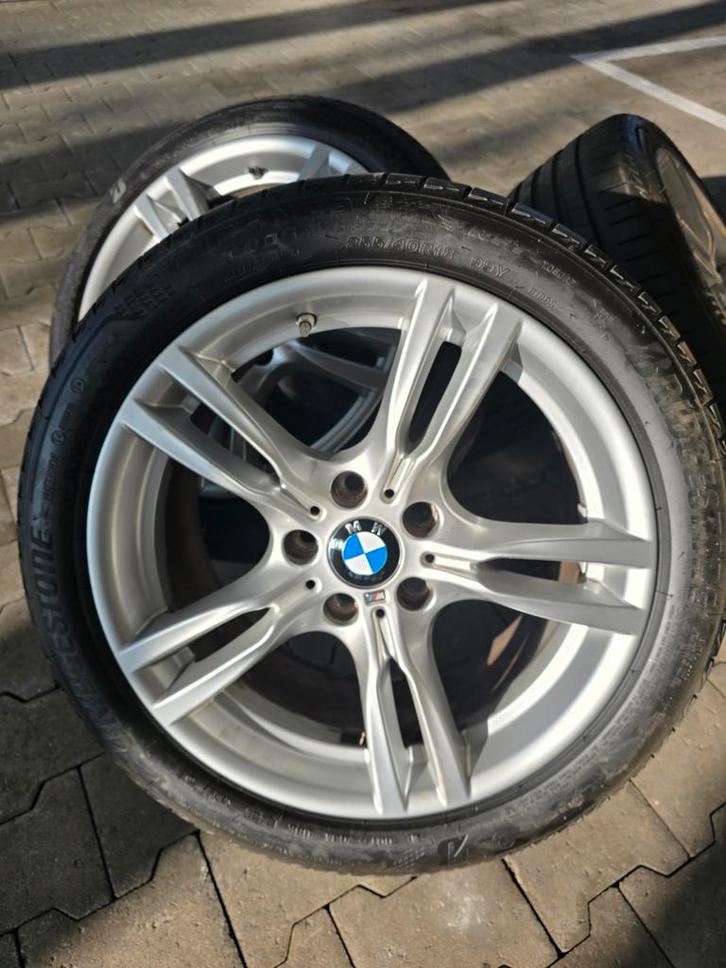 BMW styling 400M breedset Bridgestone RFT, Auto-onderdelen, Banden en Velgen, Banden en Velgen, Zomerbanden, 18 inch, 225 mm, Ophalen of Verzenden