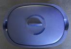 Tupperware serveerschaal blauw 1,7L, Ophalen of Verzenden, Zo goed als nieuw, Blauw, Schaal