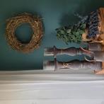 Super mooi hop krans 60cm, Huis en Inrichting, Woonaccessoires | Kransen, Ophalen of Verzenden, Zo goed als nieuw